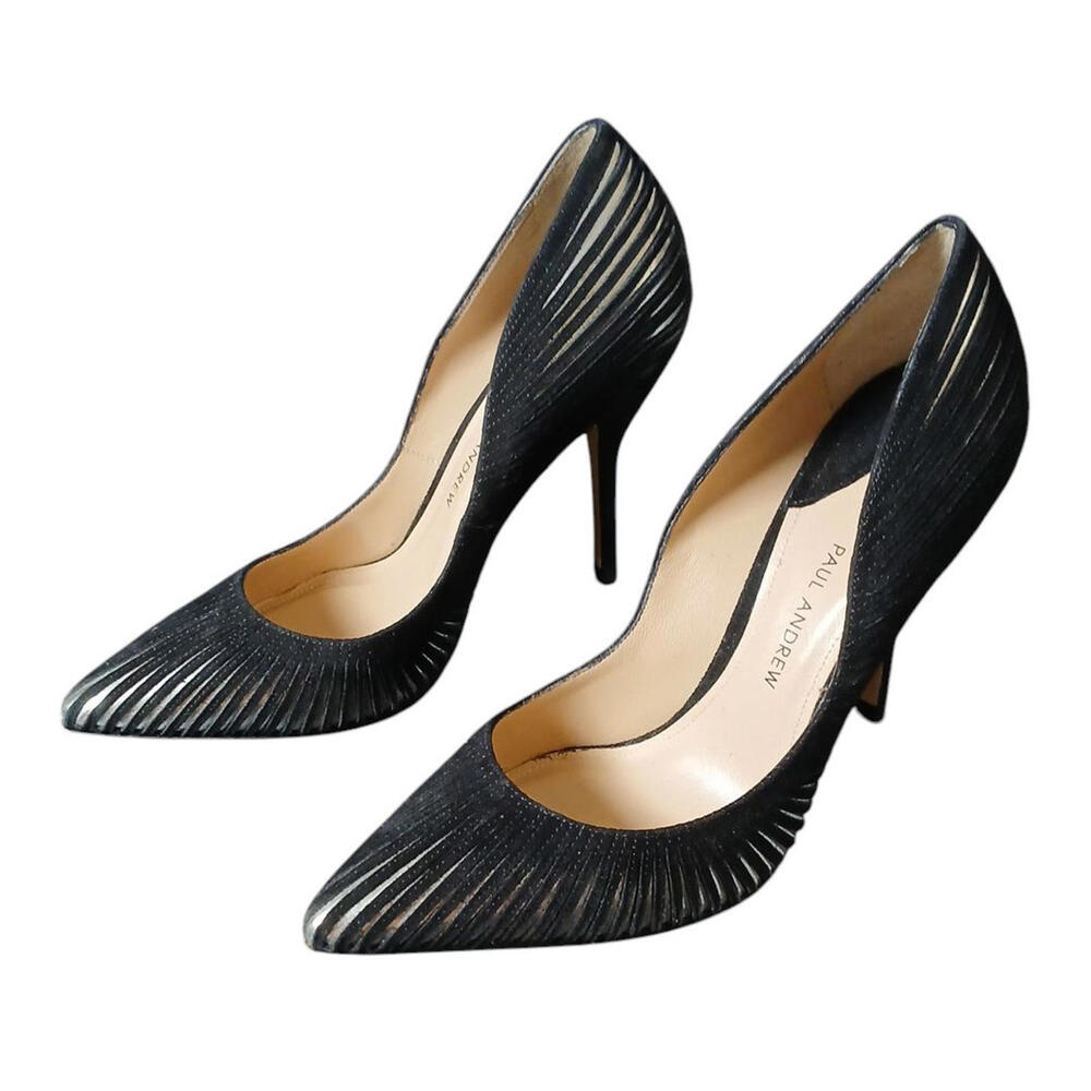Paul Andrew Columbus Suede Stiletto Heel Pumps 36 / US 6